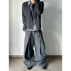 9102-P712025春季新款假两件拼接衬衫领撞色长袖T恤女显瘦，男装T恤，电商B323A