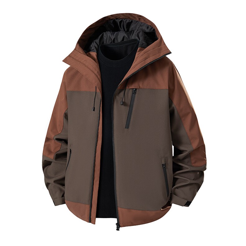 新款男女高品质户外登山服青少年学生冲锋衣夹克外套HS6607,男装夹克,星座1206（原A206）