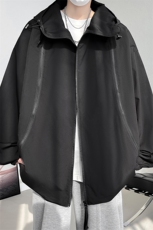 JK9006/P65春装新款现货中性风防水冲锋衣男夹克个性大码宽松外套，男装夹克，电商A141