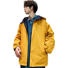 港风时尚简约两面穿连帽夹克男潮流青年外套A090-JK72P115限138，男装夹克，电商A089-1