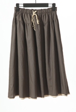 时尚百搭高腰A字半身裙显瘦修身中长款女裙，女装半身裙，秋牧寒烟