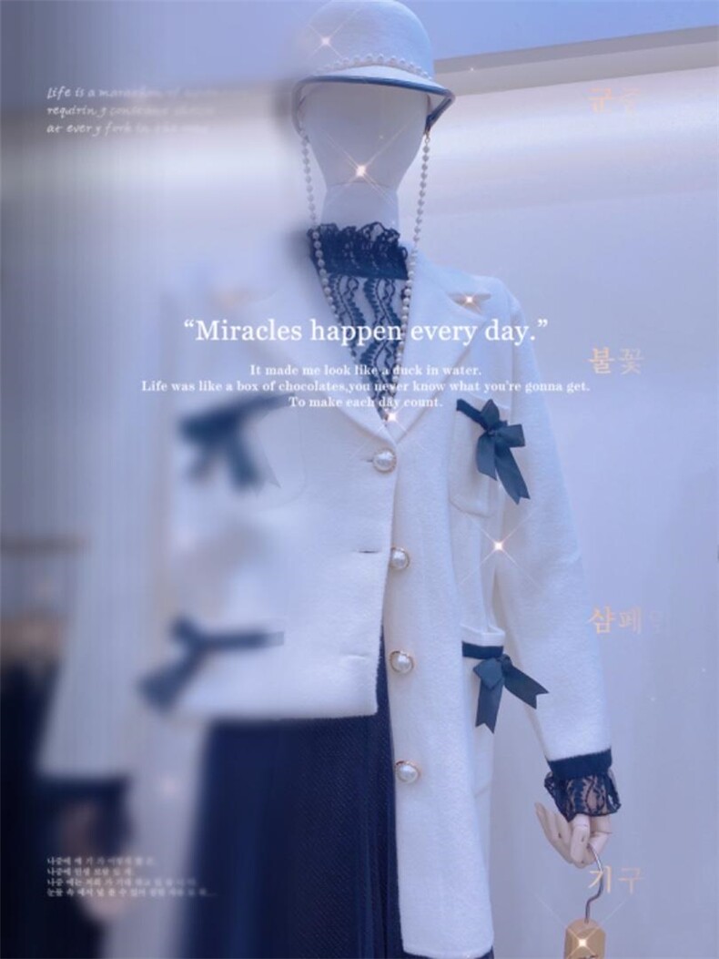 现货蝴蝶结水晶貂外套，其它，CHERRY·印