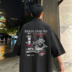 量大优供视频冰丝短袖衬衫男DS235-特P25，男装T恤，电商B367