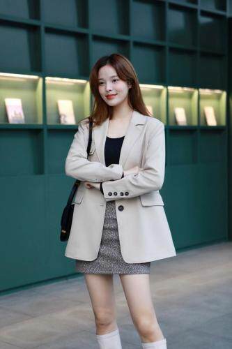 2021春款西装外套，女装西装，红雀纺