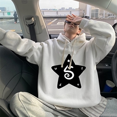 8XL连帽卫衣男大码胖子帽衫大号运动服WY2368-P35加绒款-P40，男装卫衣，电商A040