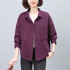 休闲衬衫外套女2025春季新款韩版小个子爆款宽松时尚气质百搭上衣，女装衬衫，璐依舞