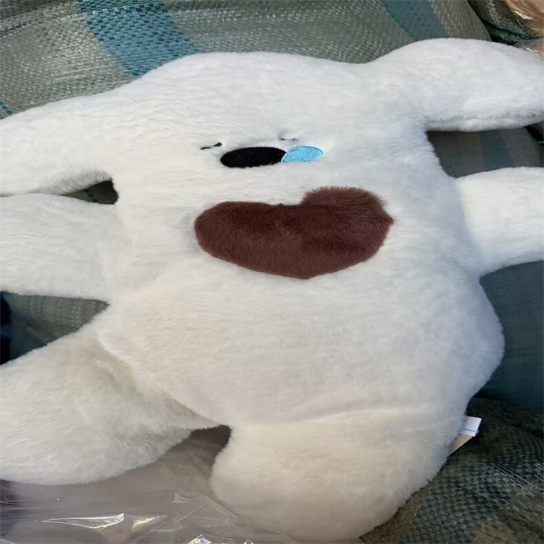 白色小狗，乐酷毛绒玩具