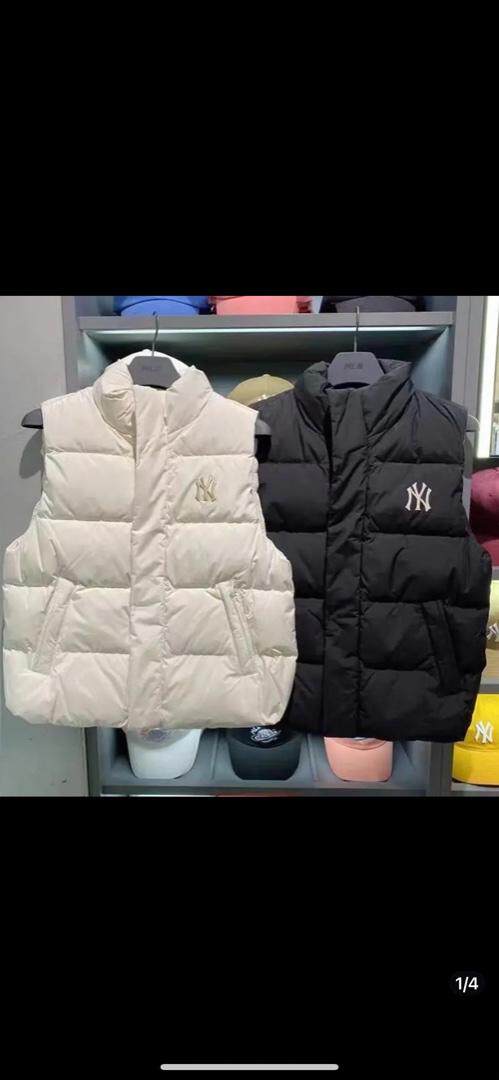 白鸭绒马甲，女装马甲，米高