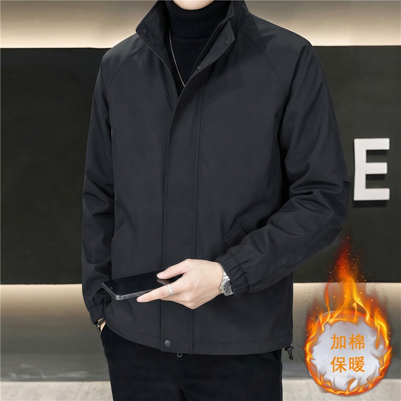 男士外套防风防水宽松加棉潮流男棉夹克户外上衣XZ1512-2602-P40,男装夹克,星座1512