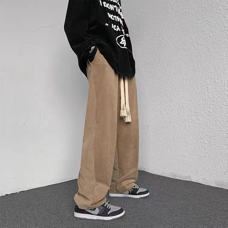 1506/QK0640/P26对图色仿棉200克休闲宽松舒适长裤,男装休闲裤,星座1506