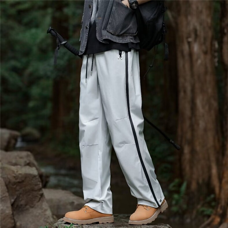 三防暴雨级防水冲锋裤男款户外速干登山裤子夏季美式机能风工装裤,男装工装外套,星座1013