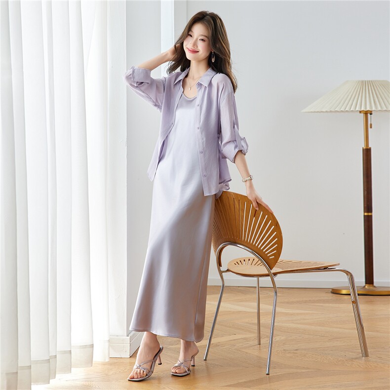 现货！2026夏装新款两件套套装女，女装套装/套裙，慕咨