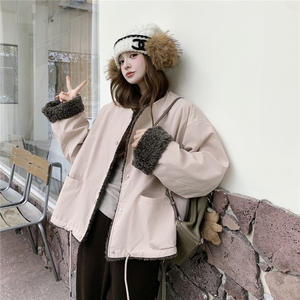 内胆整身羊羔毛派克服棉衣 2C167-901-P225-K298图片