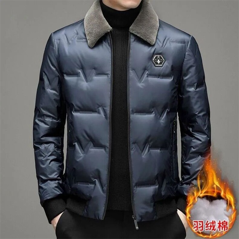 男士2024新款棉服男外套秋冬季轻薄短款棉衣加厚棉袄外穿,男装棉衣,星座1511