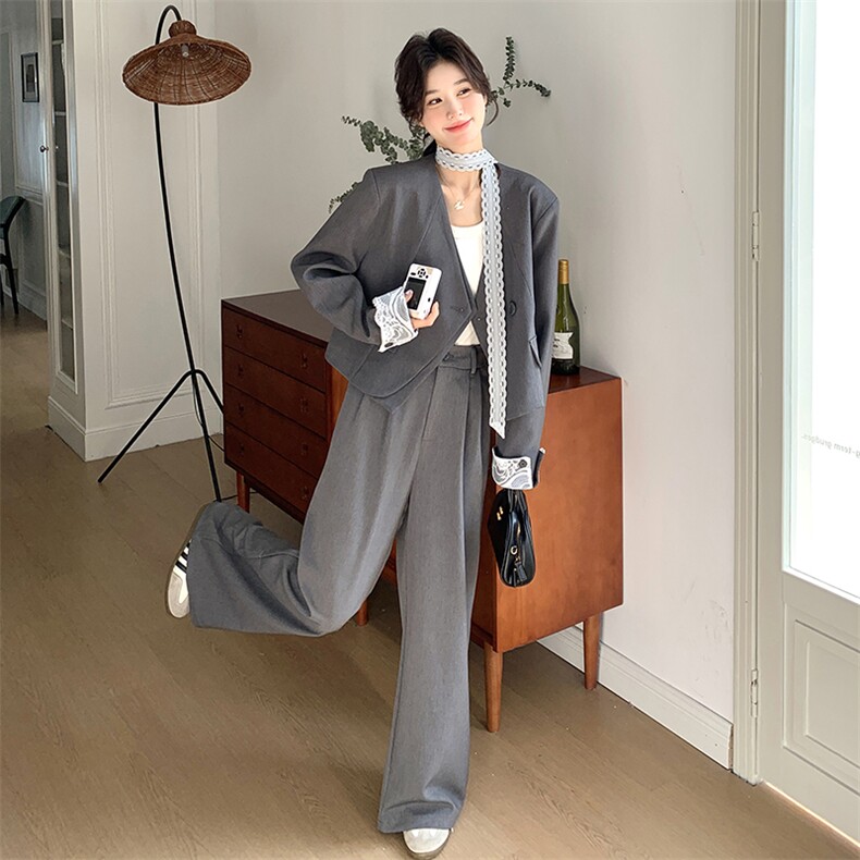 新品 面料已下 小西装两件套送飘带 2C032 321 P185 K258图片