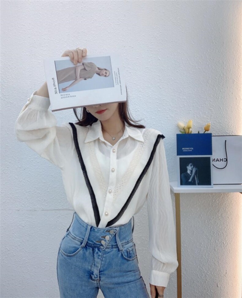 【春款】撞色上衣，其它，色调轩