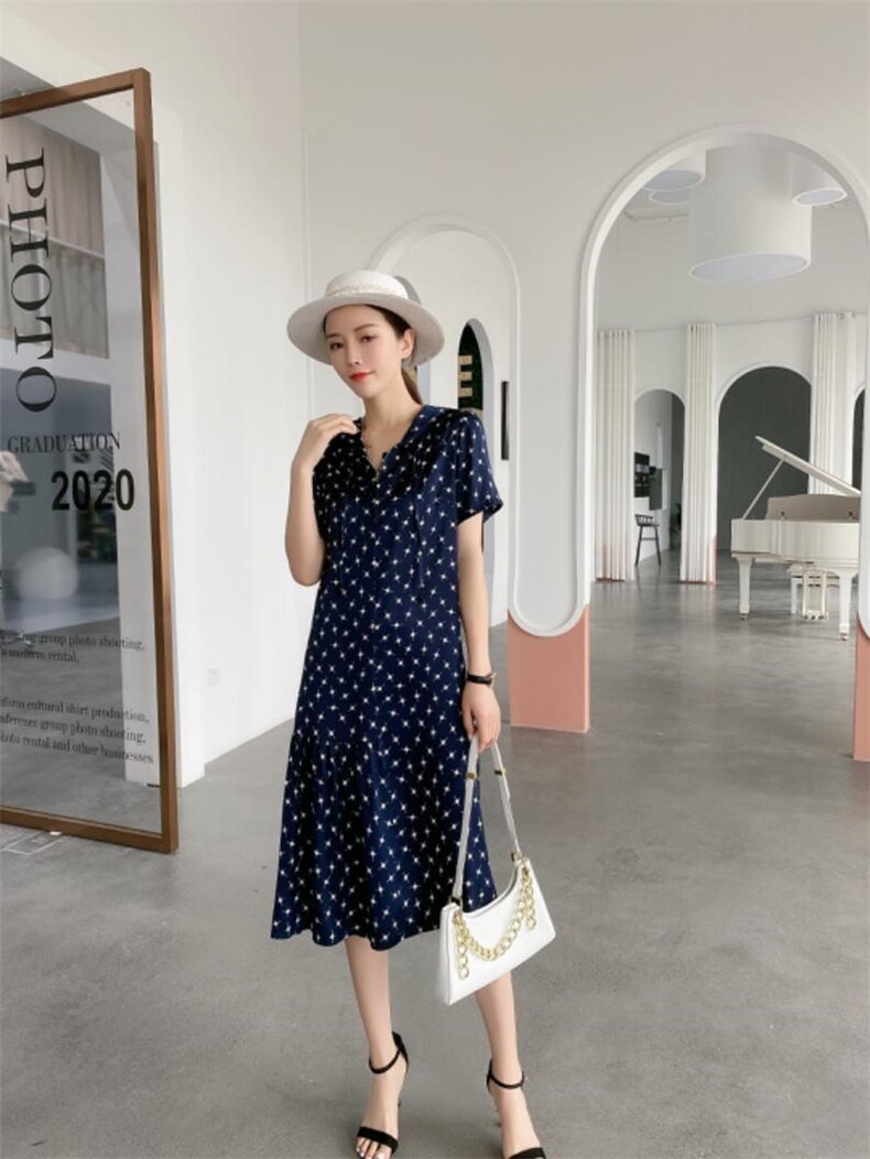 【现货】夏季新款韩版宽松带帽显瘦连衣裙，女装连衣裙，名怡