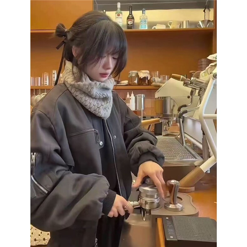 ins无品牌新款百搭时尚日系女童棒球服春装外套运动上衣原宿潮流，女装短外套，星座1210-1