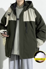冬上新三合一冲锋衣潮加绒加厚羽绒服外套男女8300-P210控价299，男装羽绒服，电商A441-1