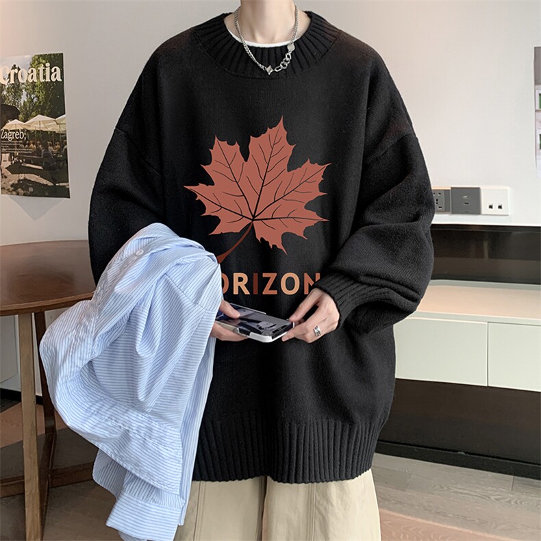 半高领毛衣男大码胖子针织衫毛线衣 M18423-P45 加绒款-P65图片