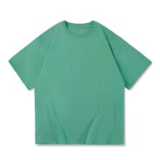 白底带影2022色夏季流行宽松大码情侣纯色短袖T恤A158-DXT01,男装T恤,电商A158