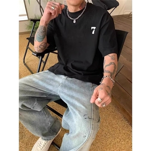 1506/QY2250/P35短袖T恤男士夏季简约速干打底衫体恤上衣图片