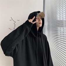 春秋潮牌卫衣男连帽帅气休闲宽松港风衣服韩版上衣外套WY008-p45，男装卫衣，星座1008