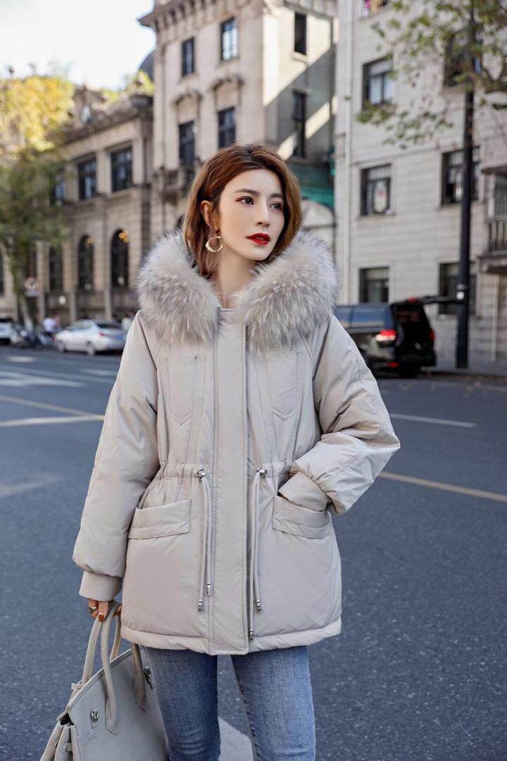 冬季新款羽绒服90绒真毛领，女装羽绒服，Lime meca 俪米