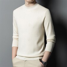 CA906021钱塘2020-2春秋薄款时尚休闲简约中年男士羊毛衫P175，男装针织衫/毛衣，钱塘207-2