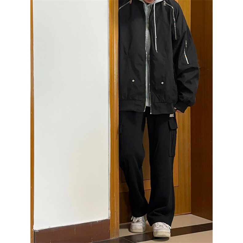 【有货】飞行员夹克男高级感痞帅春秋棒球服外套JK999CC-特P58,男装夹克,星座1007（原301D）