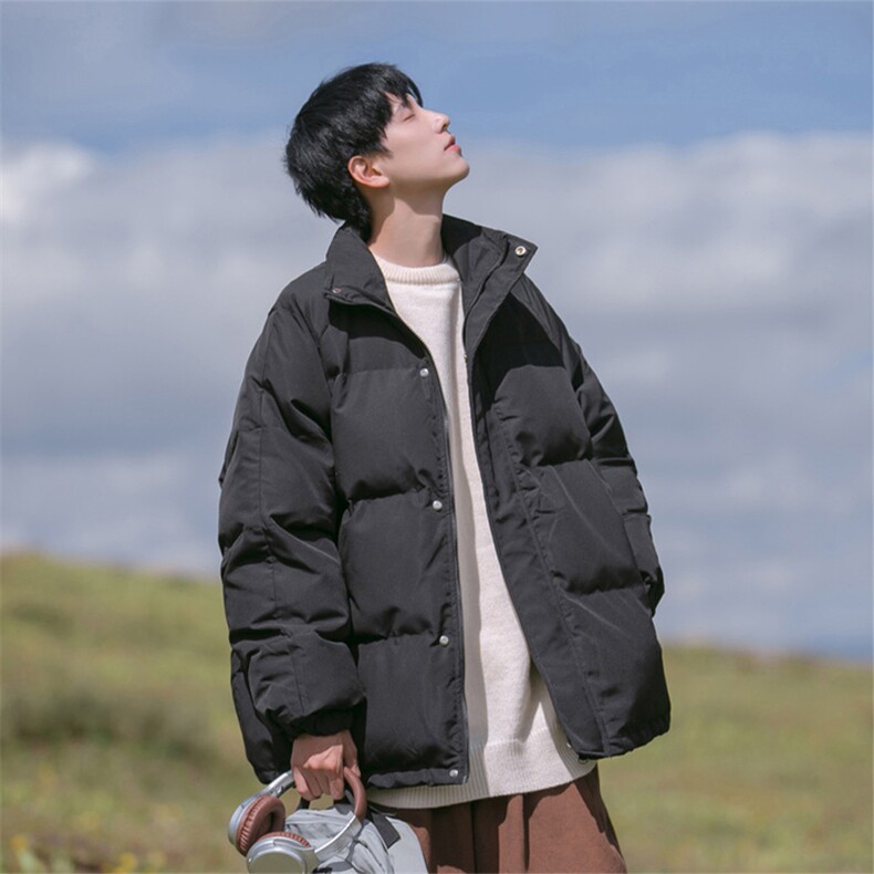 现货抖音得物可供视频冬季三防加厚羽绒棉衣外套面包棉服AM999,男装棉衣,电商A443