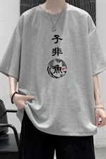 HT73070-P22华夫格t恤男短袖男大码五分袖大皂风，男装T恤，电商A040