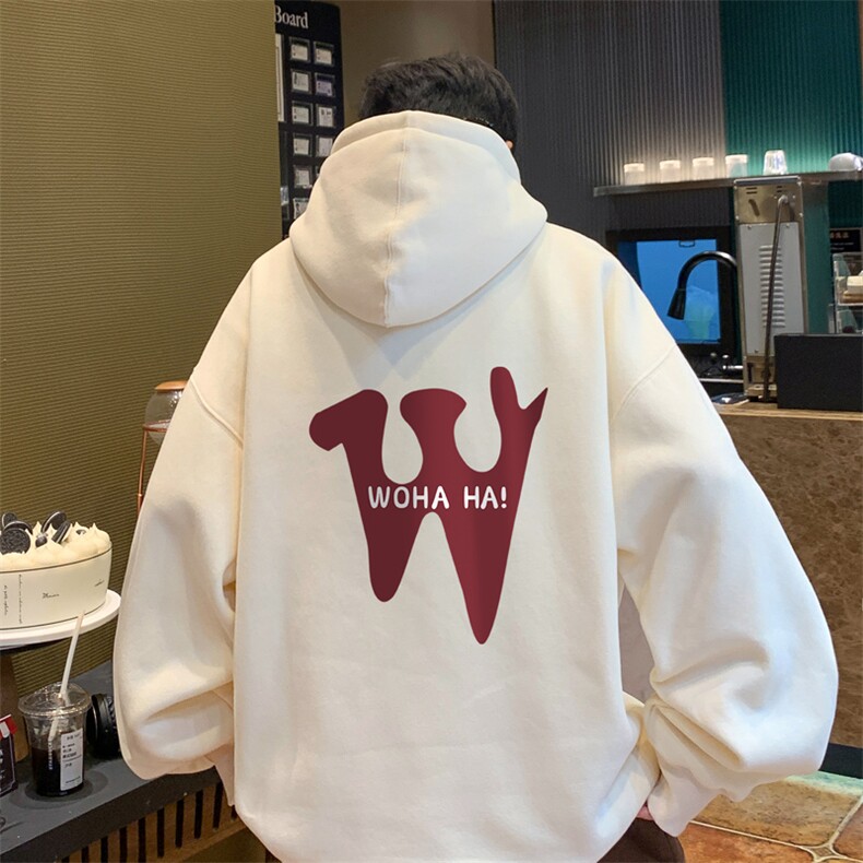 ！连帽圆领卫衣男装港风帽衫男 LM126-P35图片