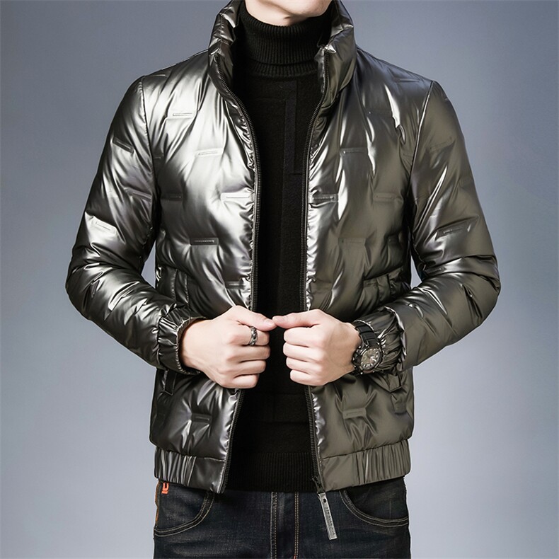 XS91072冬季男士羽绒服外套男装常规立领修身白鸭绒潮流帅气P195,男装羽绒服,电商B360