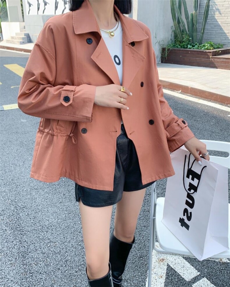 风衣，女装风衣，靓丽诗纷