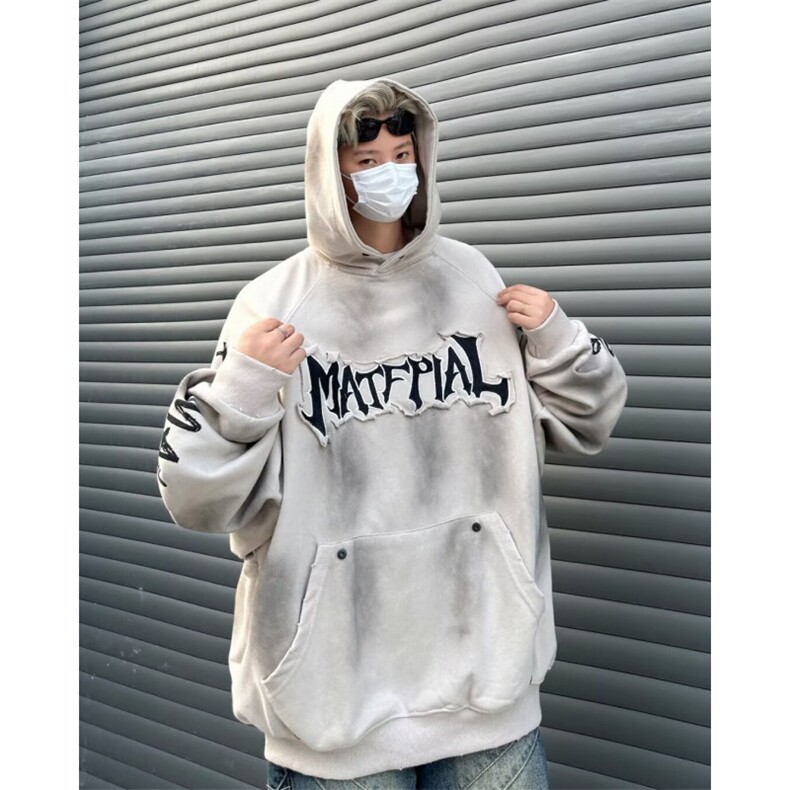 E30P60春秋男女同款新款卫衣男生套头衫时尚宽松青年学生卫,男装卫衣,星座512-6