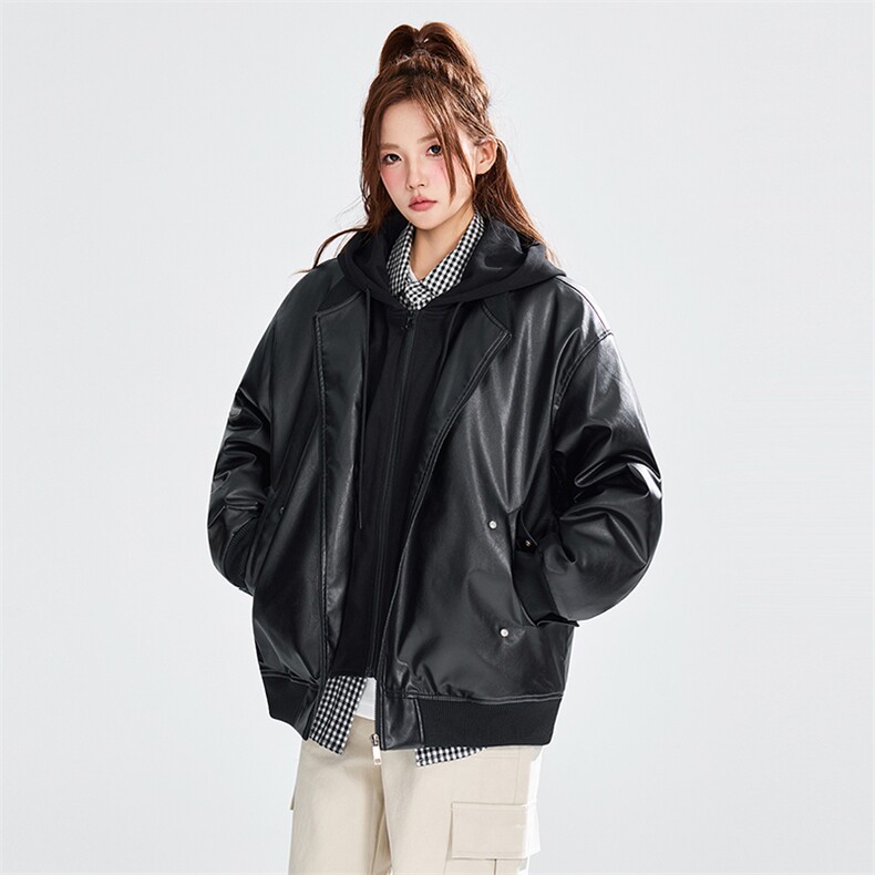 现货冬季皮衣棉服得物二开跑量款棉衣男女同款C323-1-MY8861-P115,男装皮衣,电商C323-1