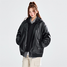 现货冬季皮衣棉服得物二开跑量款棉衣男女同款C323-1-MY8861-P115，男装皮衣，电商C323-1
