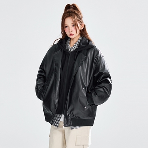现货冬季皮衣棉服得物二开跑量款棉衣男女同款C323-1-MY8861-P115图片