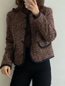 撞色小香外套,其它,土布鱼