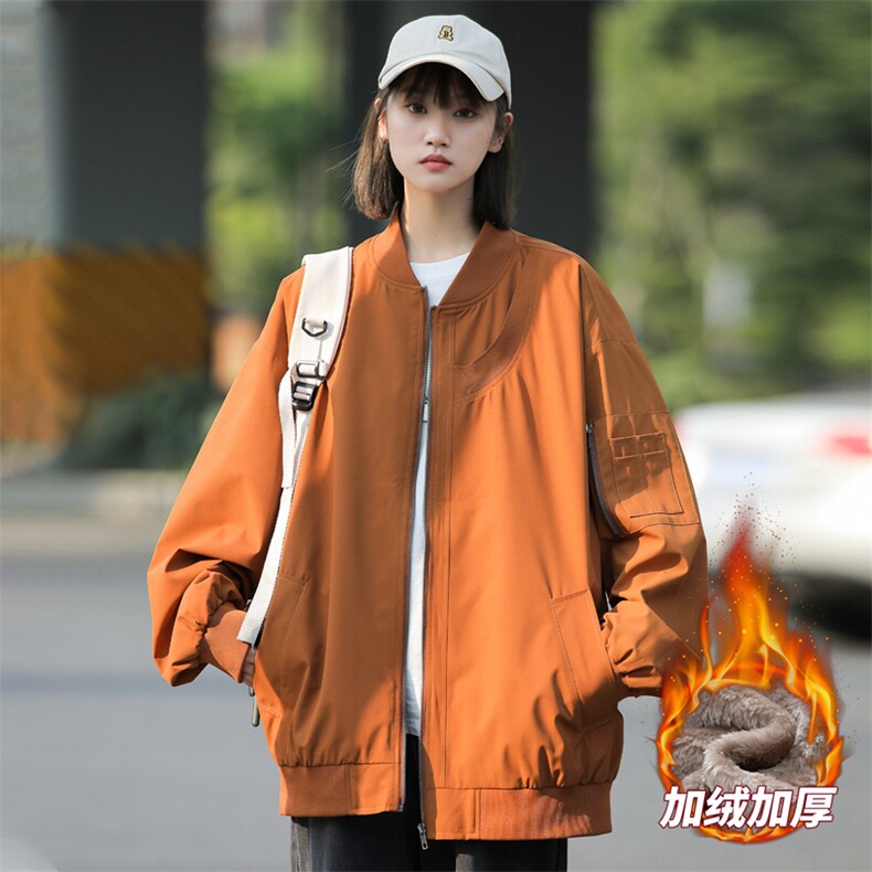 加绒加厚男女同款棒球领夹克防水冲锋衣A406 A188 特P80图片