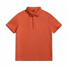 品质常年款得物白底图纯色光版翻领短袖polo衫男t恤T0257-特P40，男装T恤，电商D342-2