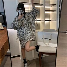 现货海军领碎花裙，其它，XTZ style