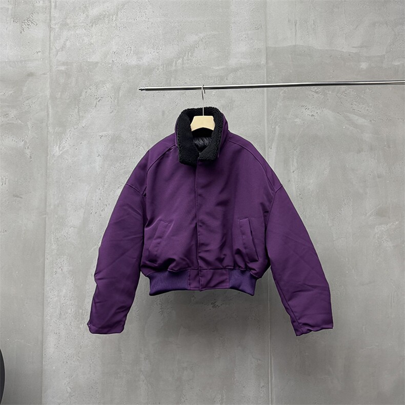 毛领棉服W2701M-3XLP125,男装棉衣,电商C313