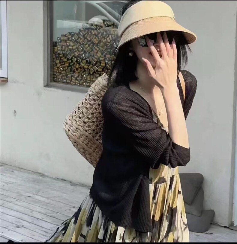 高级感连衣裙女夏季新款气质法式中长裙显瘦优雅女装a字裙子,女装连衣裙,斯尔特羊绒