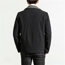 风冬季唐装盘扣加绒夹克棉麻宽松大码男QT6005-j，男装夹克，星座1112-5（原712-5）