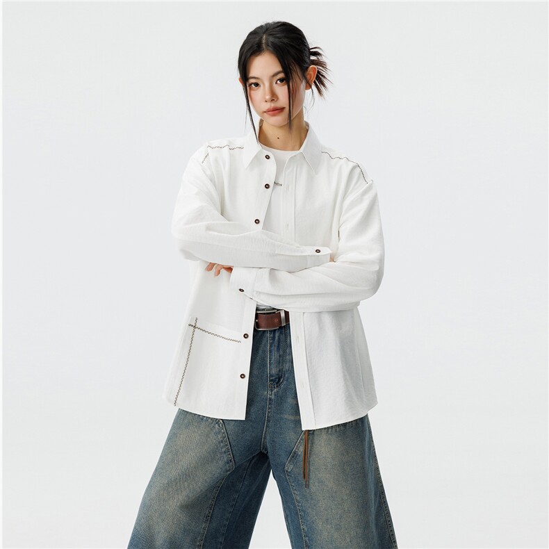 新款休闲衬衫，男装衬衫，星座1106-2（原1111B）