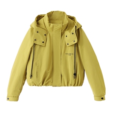 现货2025冬装新款白鸭绒短款羽绒派克服，女装羽绒服，木子恋