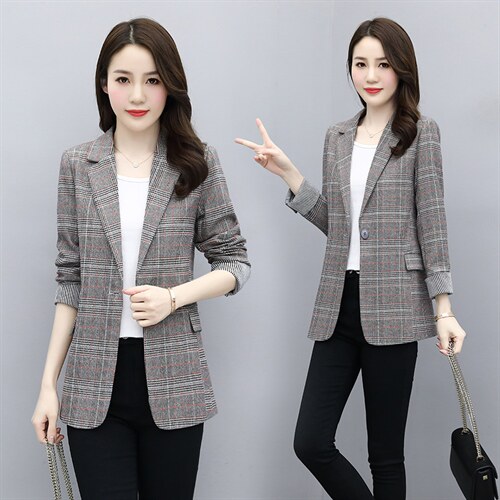 2022春季新款时尚气质减龄个性袖口西装外套，女装西装，然然