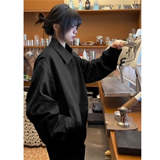 小麂皮绒超柔软夹棉棉衣外套老钱风D328-JP01-P128，男装棉衣，电商D328